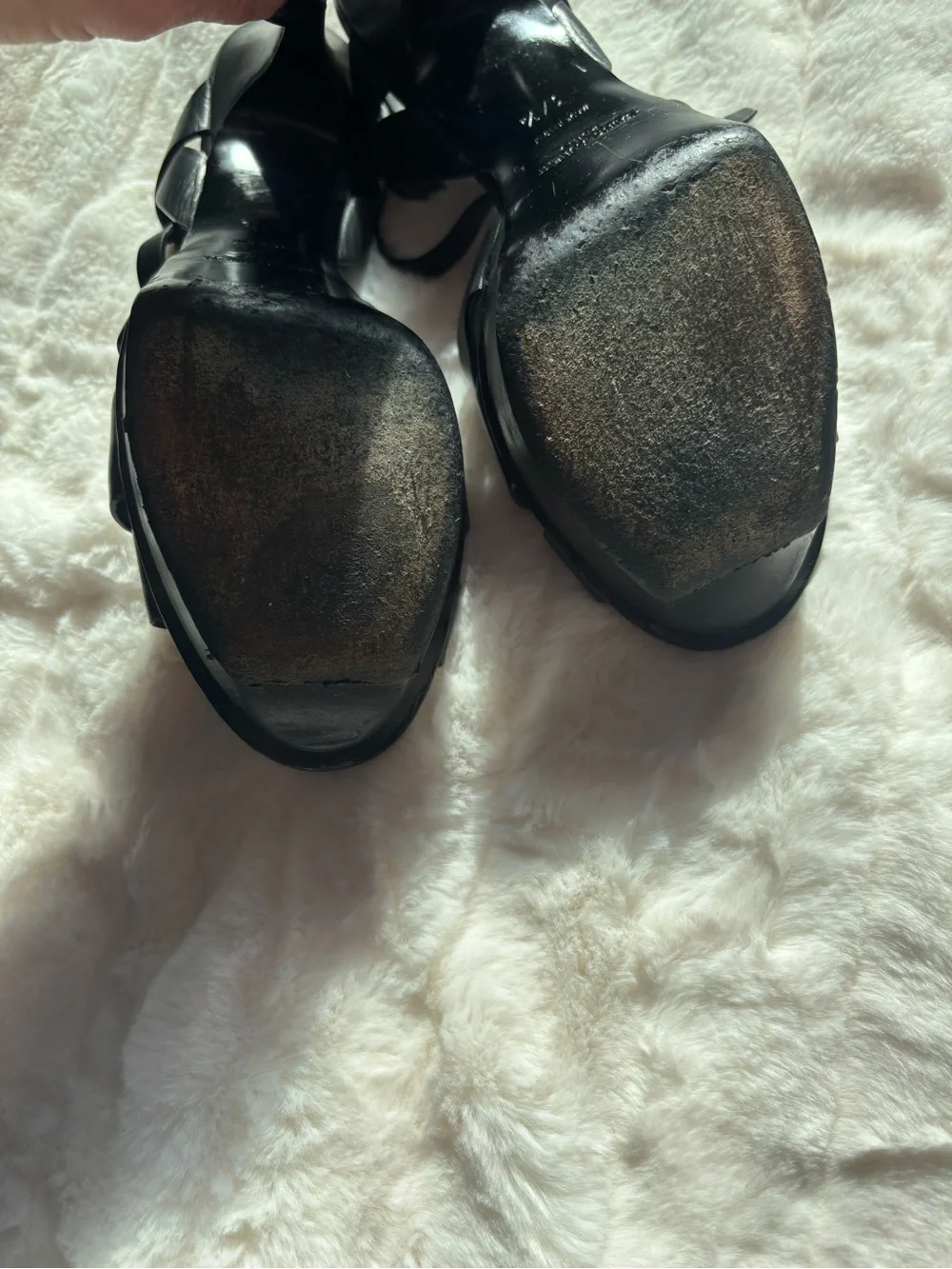 Yves Saint Laurent Tribute Platform Heels - Picture 4 of 14